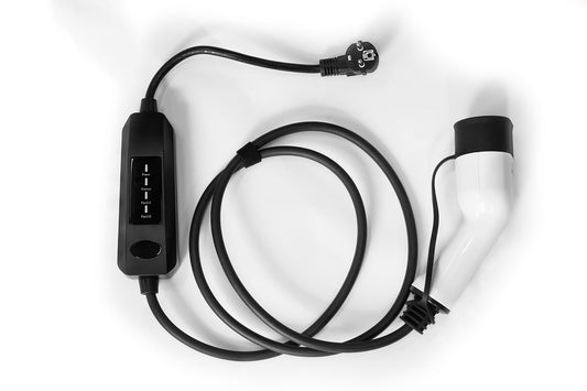 SPY Ladegerät Typ 2 3,6 kW 230V 16A mit SchuKo-Stecker inkl. Kabelcase